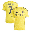 Al Nassr Cristiano Ronaldo 7 Kids Home Soccer Jersey 2025-2026