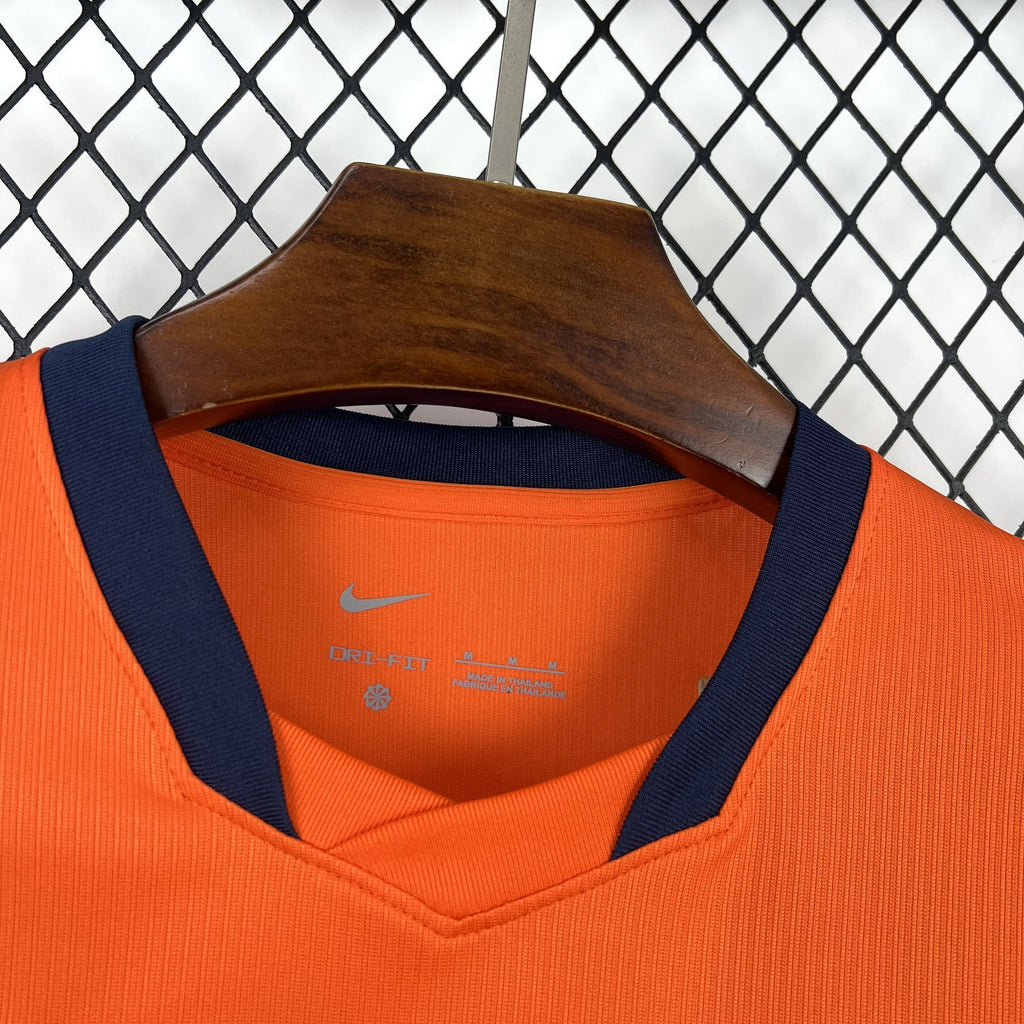 Netherlands Virgil van Dijk 4 Home Soccer Jersey World Cup 2026