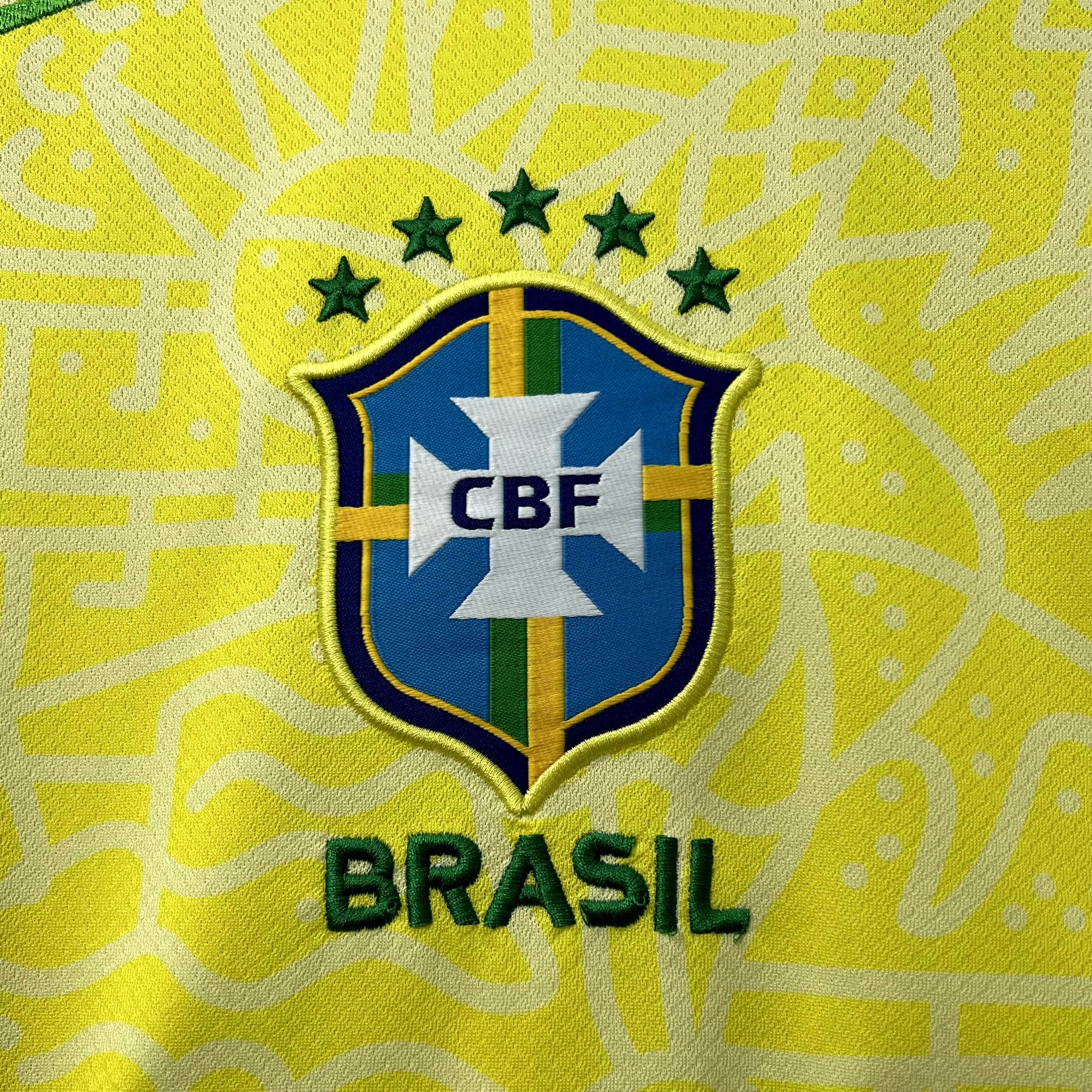 Brazil Thiago Silva 3 Home Soccer Jersey 2024/25