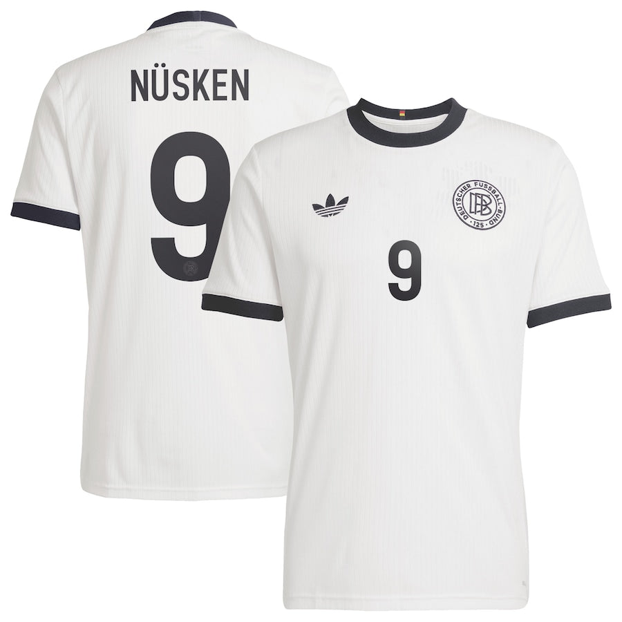 Germany Sjoeke Nüsken 9 Home Soccer Jersey UEFA Euro 2025