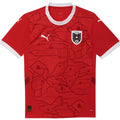 Austria Home Soccer Jersey UEFA Euro 2024