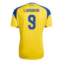 Sweden Freddie Ljungberg 9 Home Soccer Jersey World Cup 2026