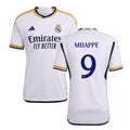 Real Madrid Kylian Mbappé 9 Home Soccer Jersey 2023/24