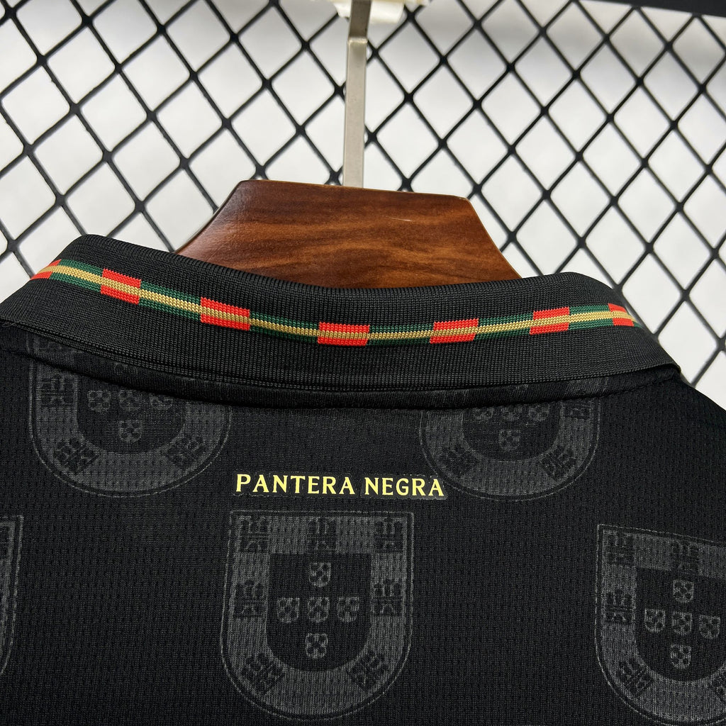 Portugal X Eusébio "Pantera Negra" Long Sleeve Special Edition Soccer Jersey 2025-2026