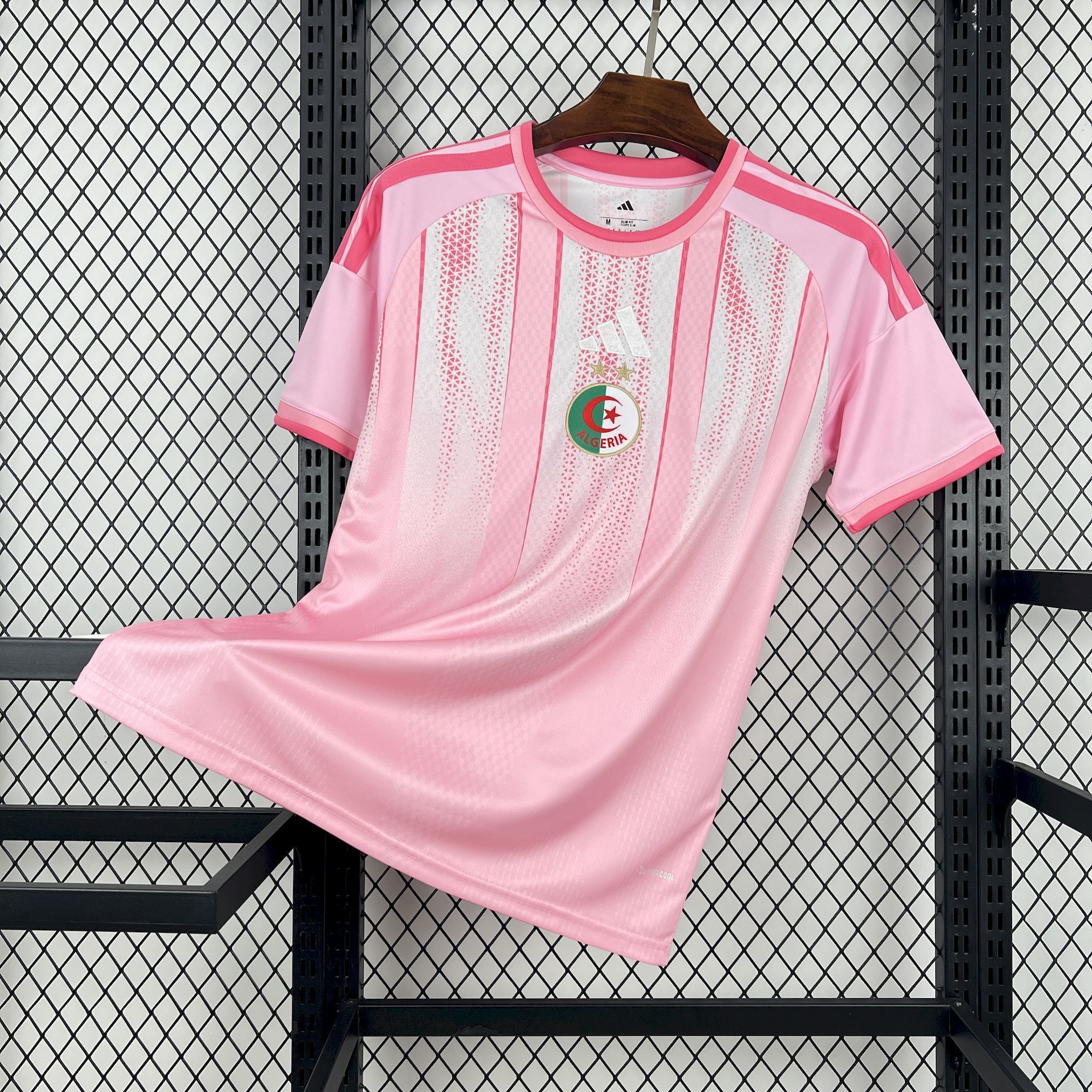 Algeria Pre-Match Soccer Jersey World Cup 2026 - Pink