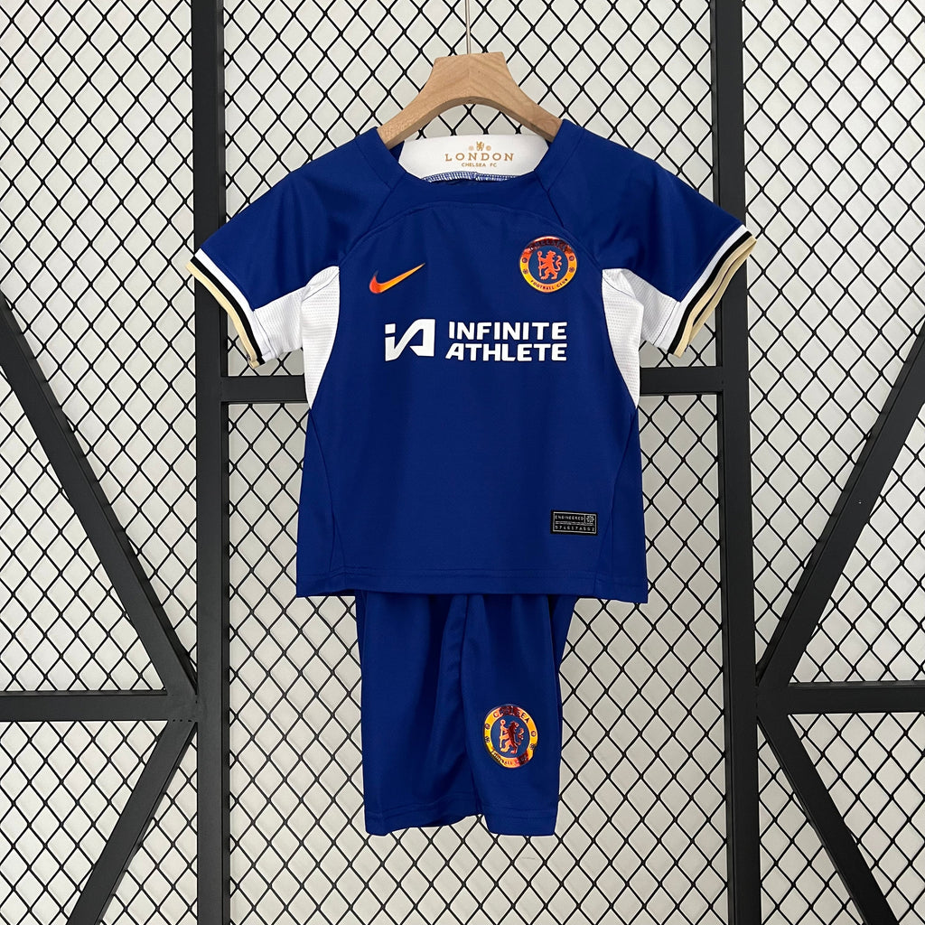 Kids & Junior Chelsea Cole Palmer 20 Home Soccer Jersey 2023/24