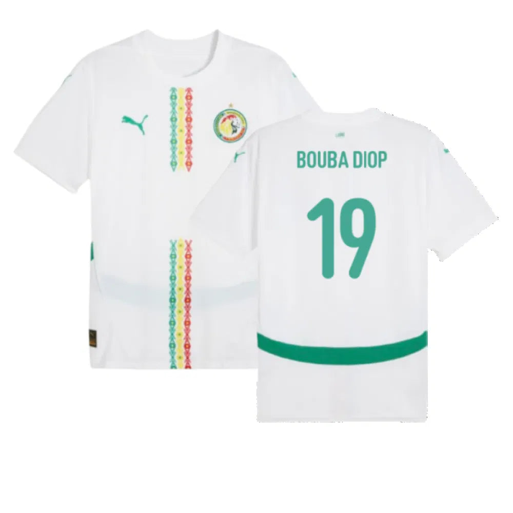 Senegal Bouba Diop 19 Home Soccer Jersey 2024/25