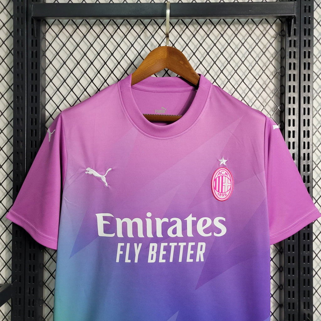 AC Milan Christian Pulisic 11 Third Soccer Jersey 2023/24