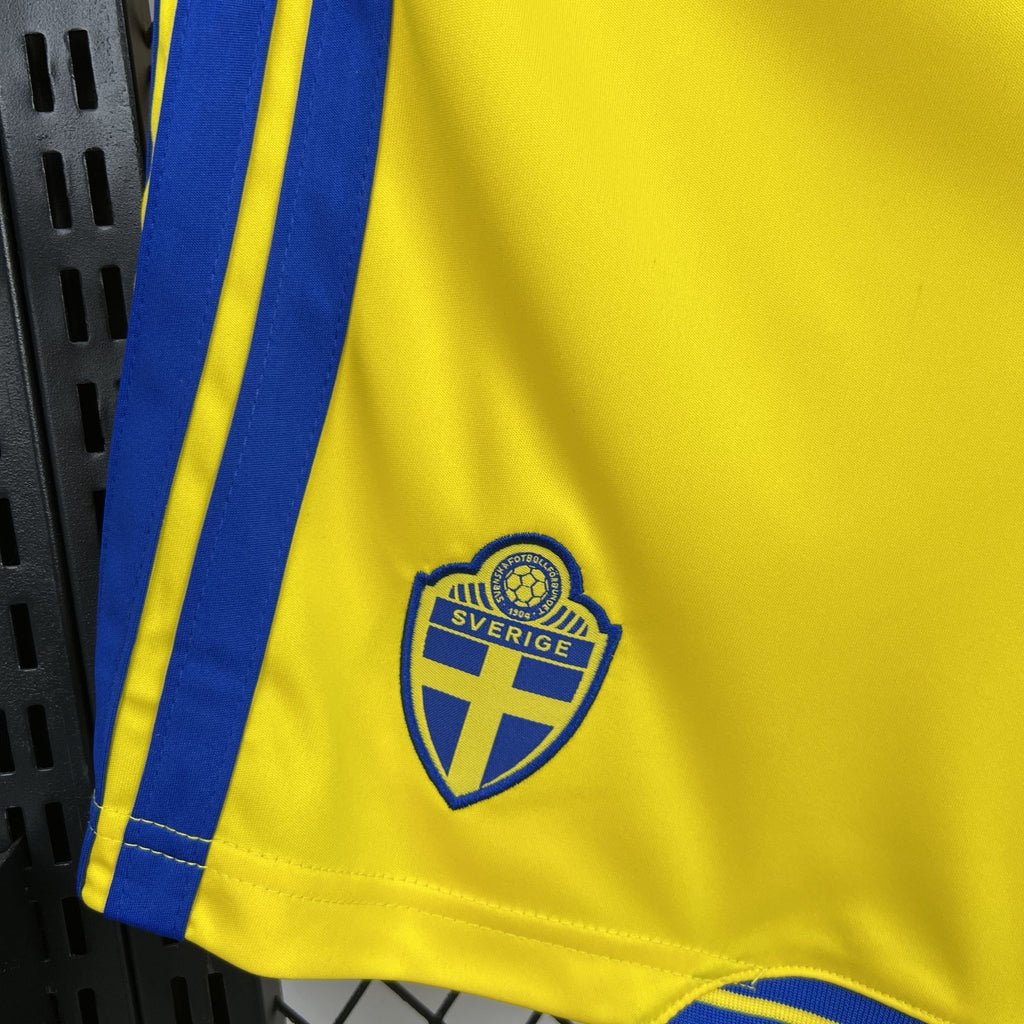 Sweden Home Short World Cup 2026