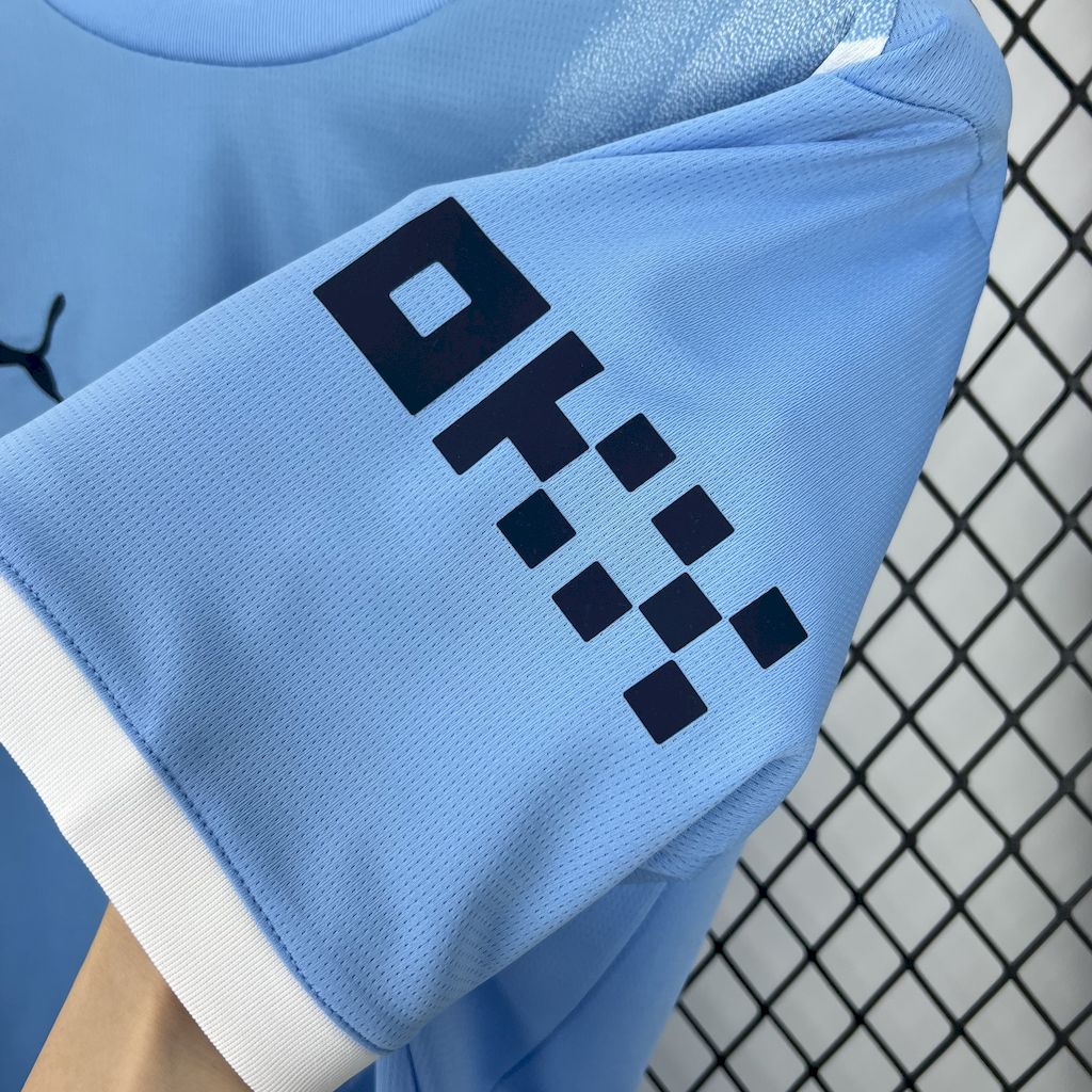 Manchester City Erling Haaland 9 Home Soccer Jersey 2025-2026