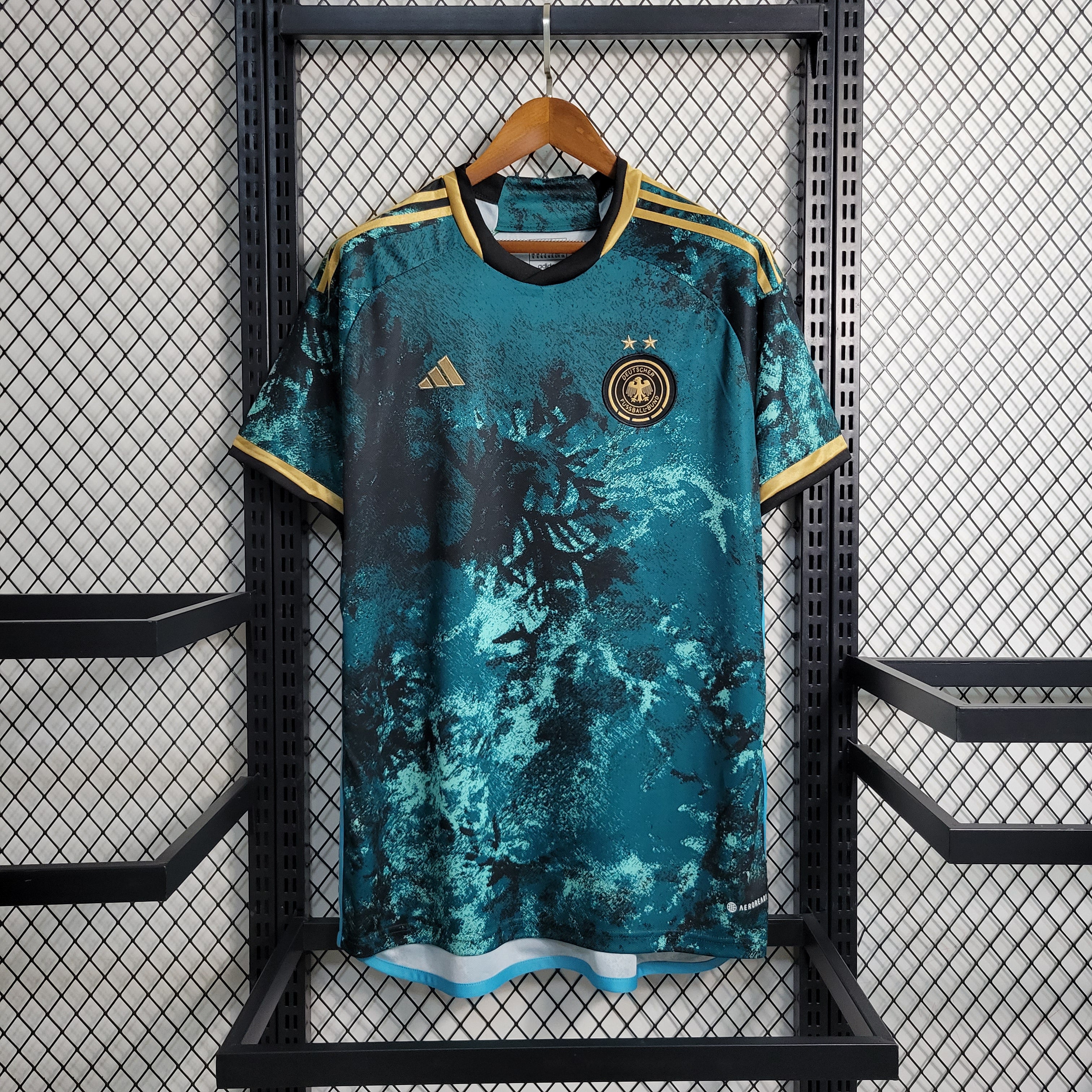 Germany Sophia Kleinherne 4 Away Soccer Jersey World Cup 2023