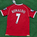 Manchester United Cristiano Ronaldo 7 Retro Home Soccer Jersey 2006-2007