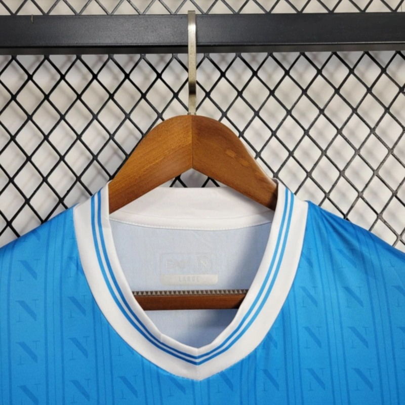 Naples Diego Maradona 10 Home Soccer Jersey 2025-2026
