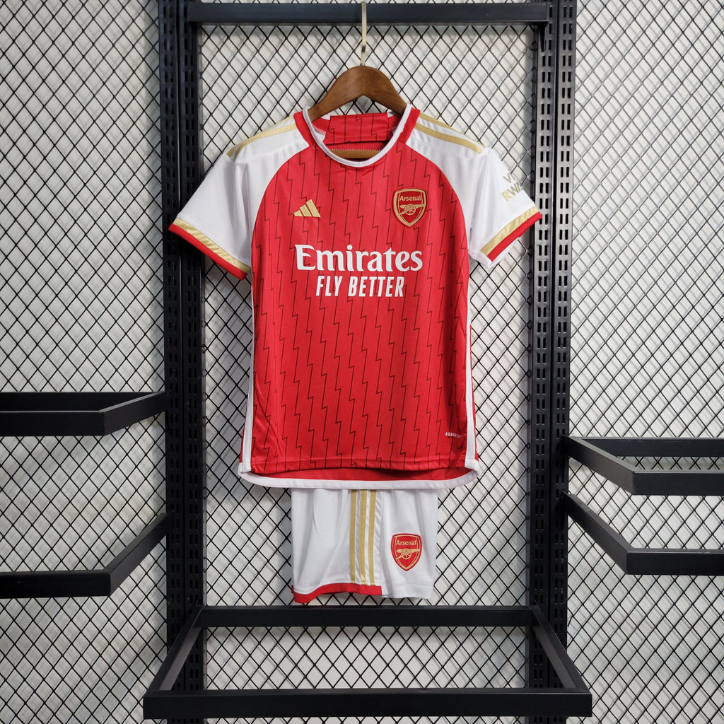 Arsenal Bukayo Saka 7 Kids Home Soccer Jersey 2023/24