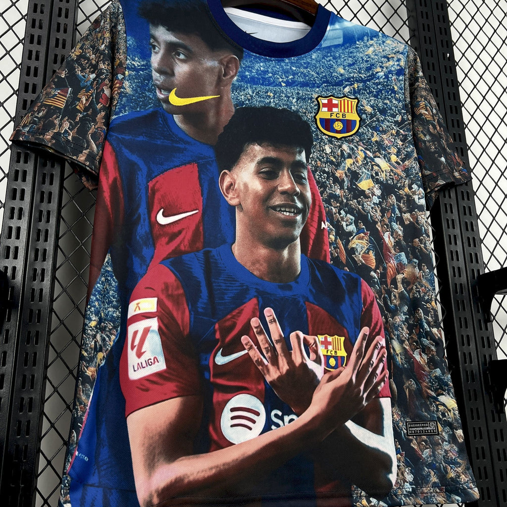 FC Barcelona "Lamine Yamal" Special Edition Soccer Jersey 2025-2026