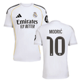 Real Madrid Luka Modrić 10 Home Soccer Jersey 2025-2026