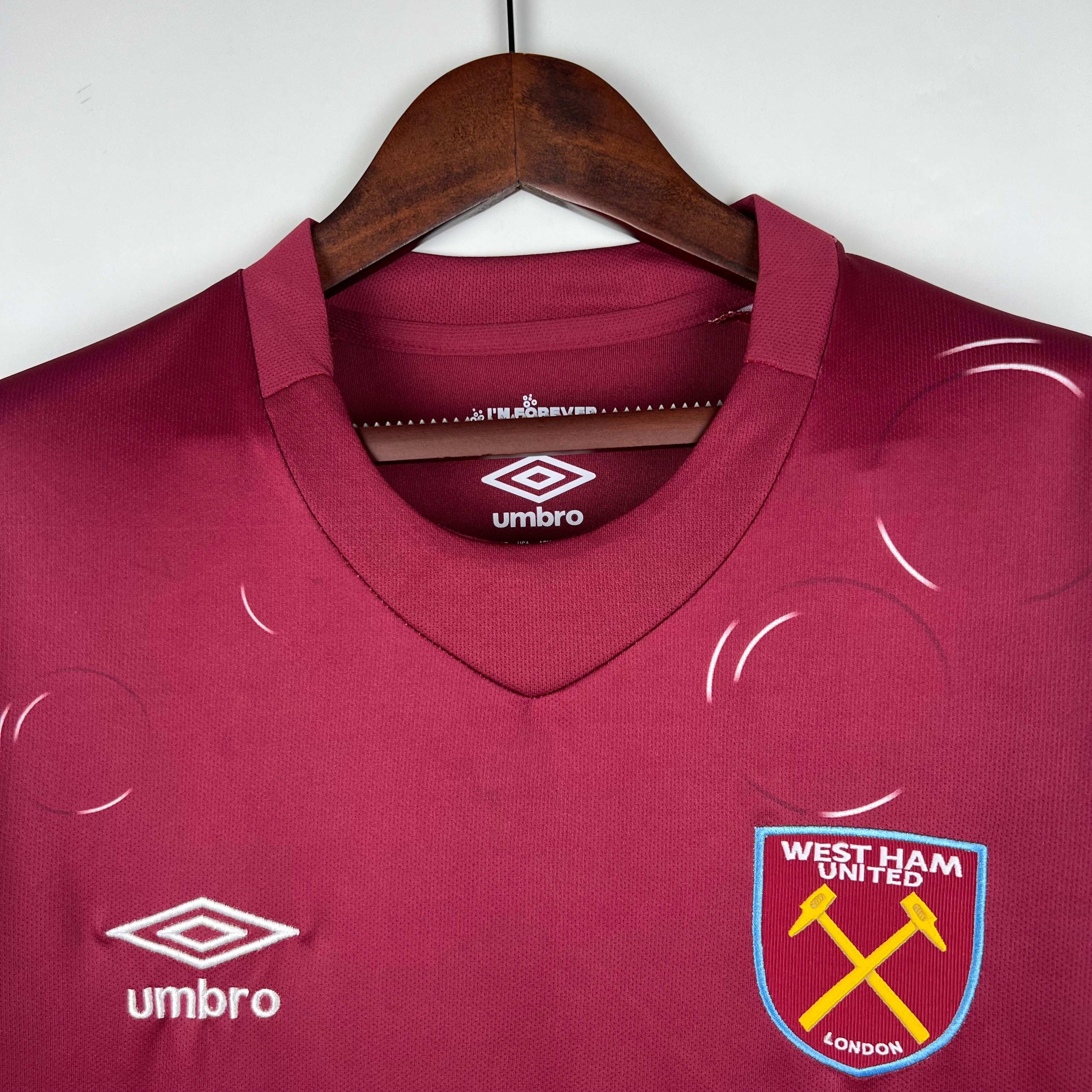 West Ham United Declan Rice 41 Home Soccer Jersey 2023/24