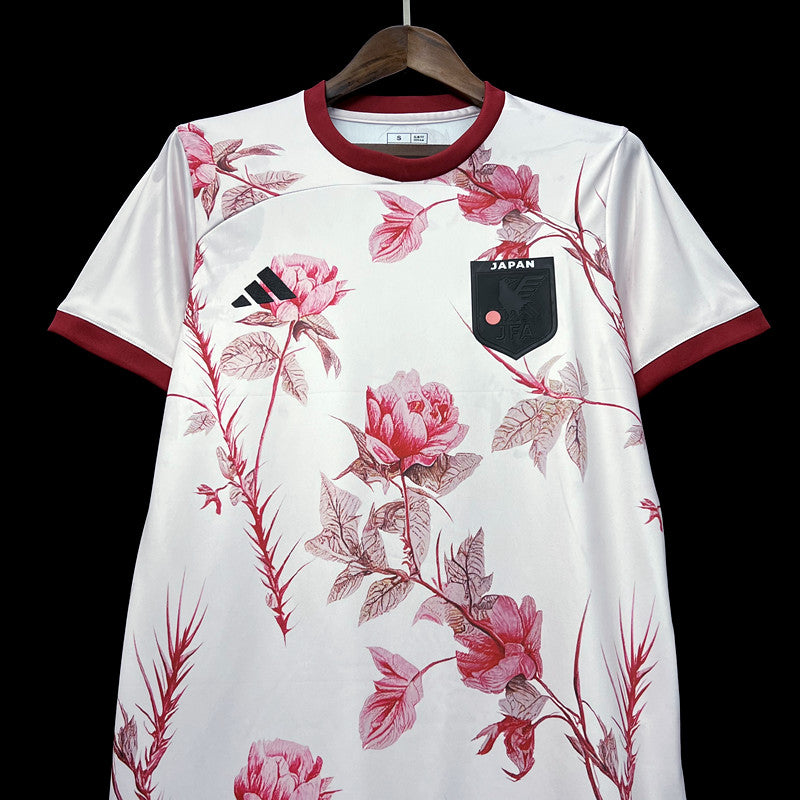 Japan Rose Limited Edition Soccer Jersey 2023/24 - White