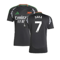 Arsenal Bukayo Saka 7 Away Soccer Jersey 2024/25