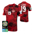Canada Adriana Leon 19 Home Soccer Jersey World Cup 2023