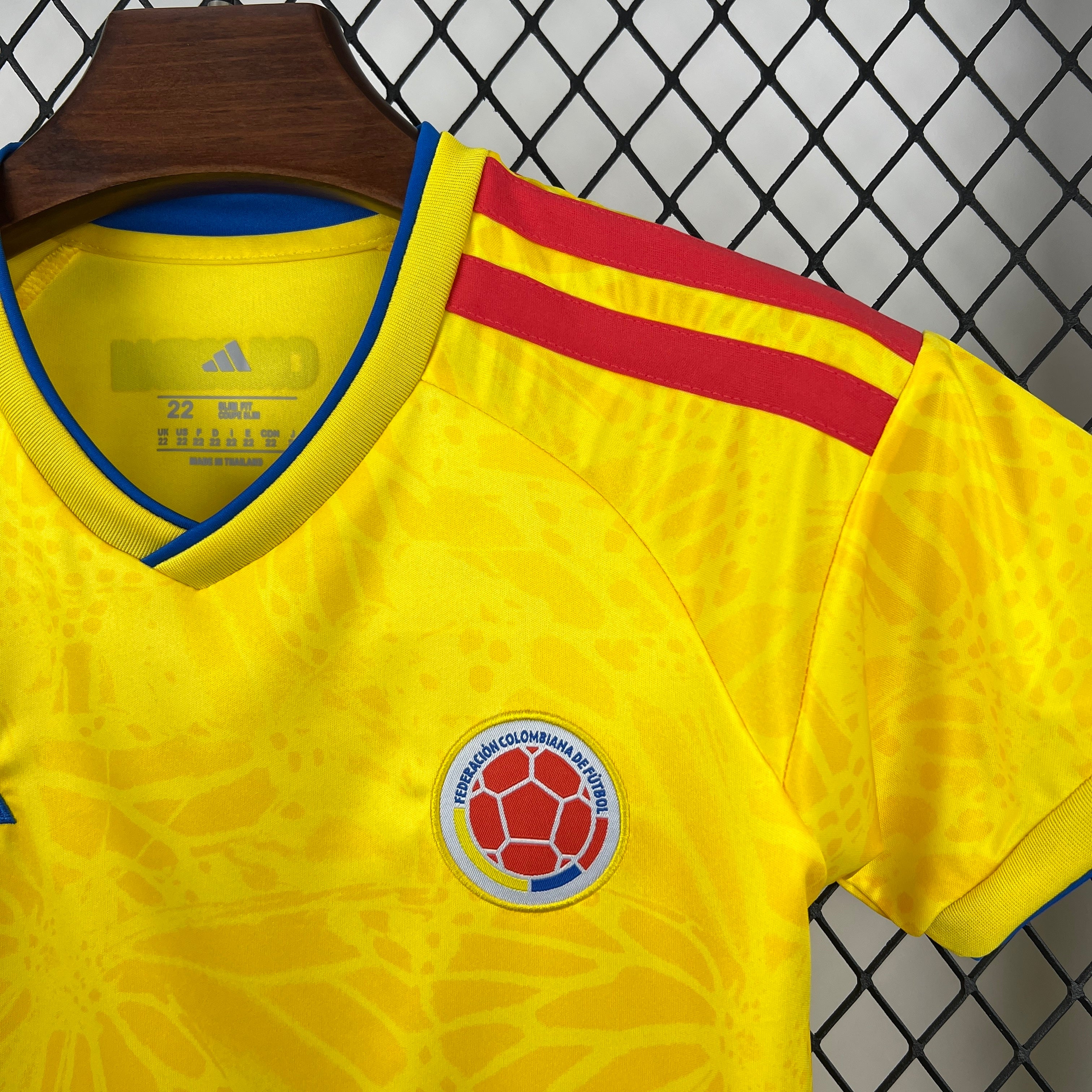 Colombia Kids Home Soccer Jersey World Cup 2026