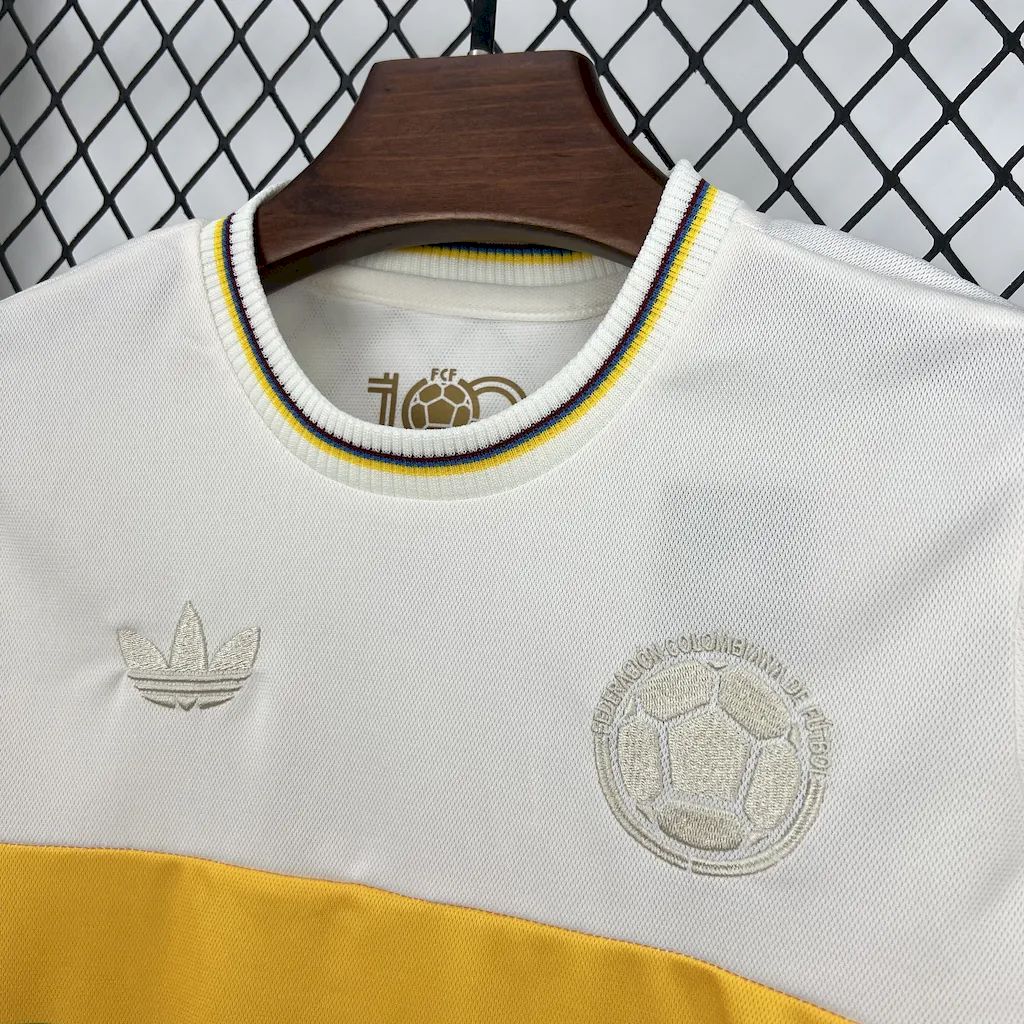 Colombia 100th Anniversary Special Edition Kids Soccer Jersey Mini Kit 2024/25