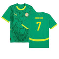 Senegal Nicolas Jackson 7 Away Soccer Jersey 2024/25