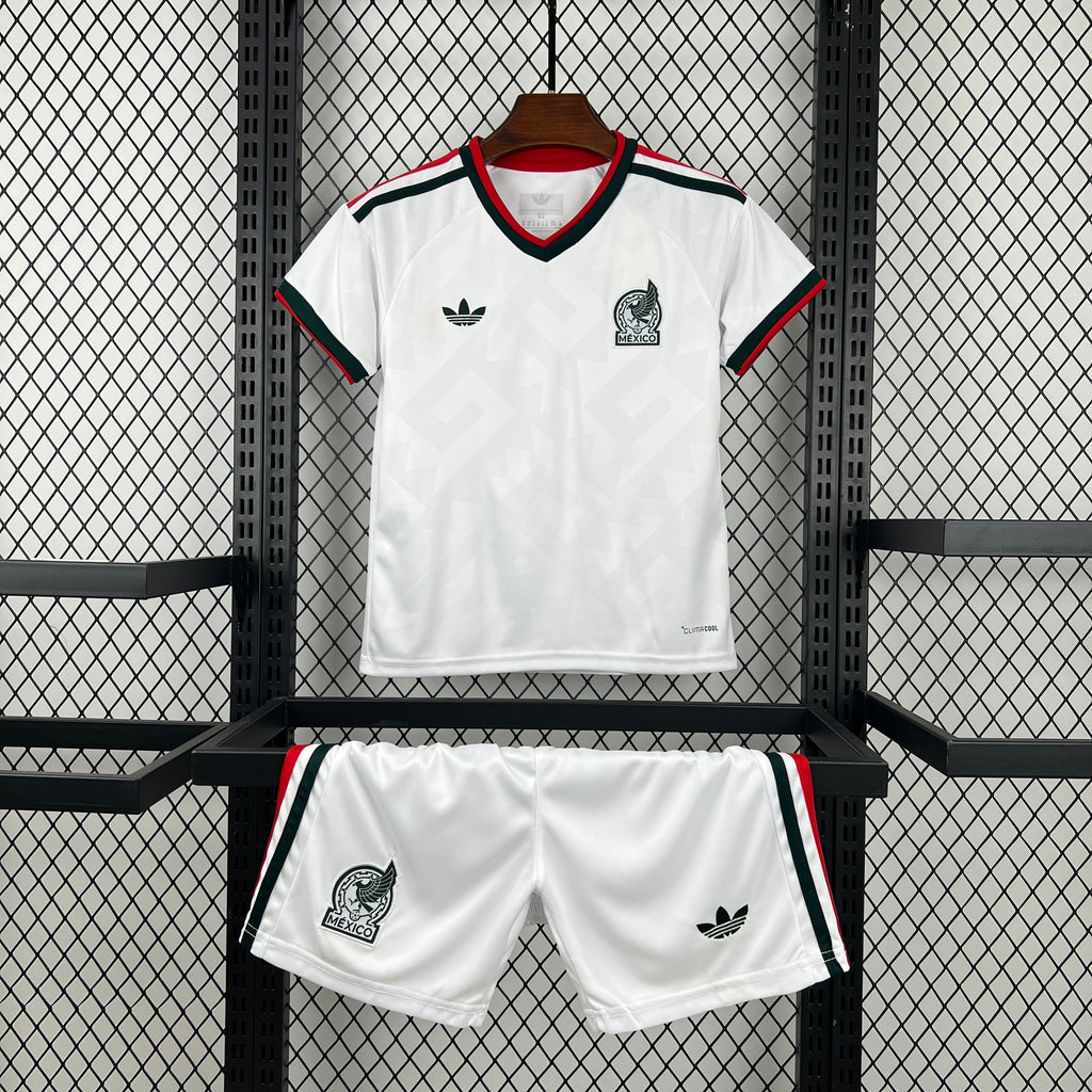 Mexico Kids Away Soccer Jersey World Cup 2026