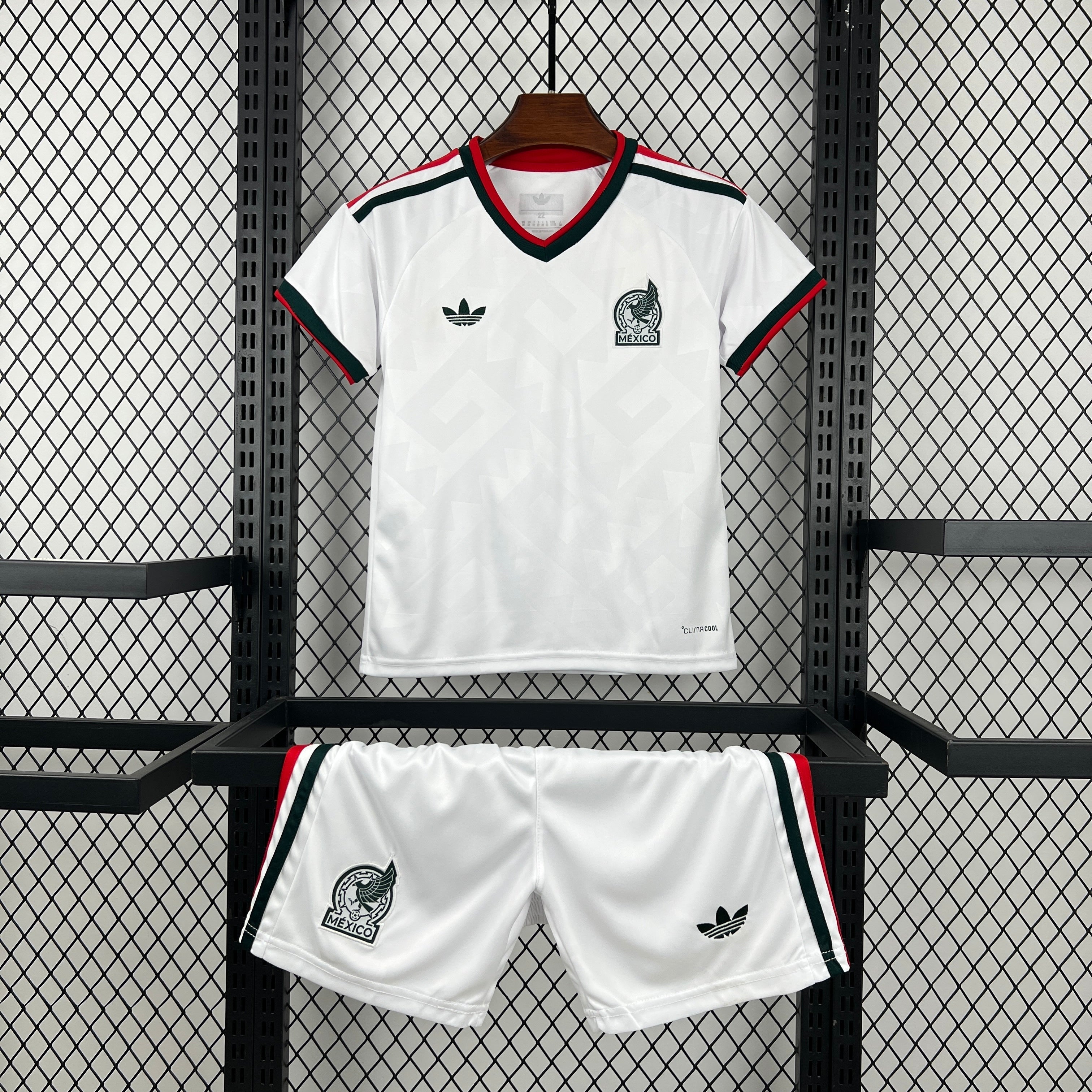 Mexico Kids Away Soccer Jersey World Cup 2026