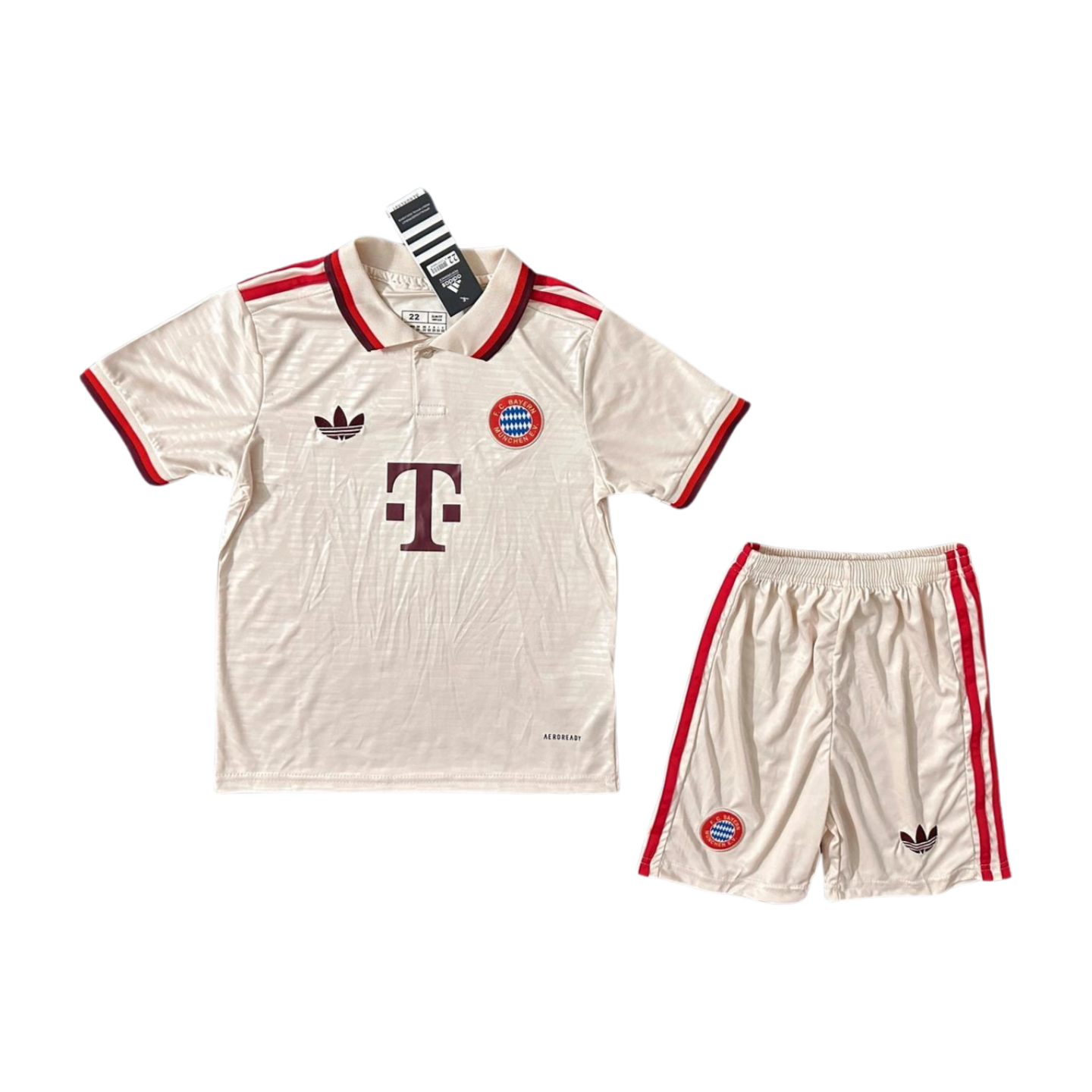 Kids & Junior Bayern Munich Michael Olise 17 Third Soccer Jersey Mini Kit 2024/25