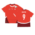 Switzerland Noah Okafor 9 Home Soccer Jersey Euro 2024