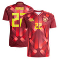 Germany Jule Brand 22 Away Soccer Jersey UEFA Euro 2025