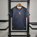 Portugal "Goat" Limited Edition Soccer Jersey 2023-24 - Black