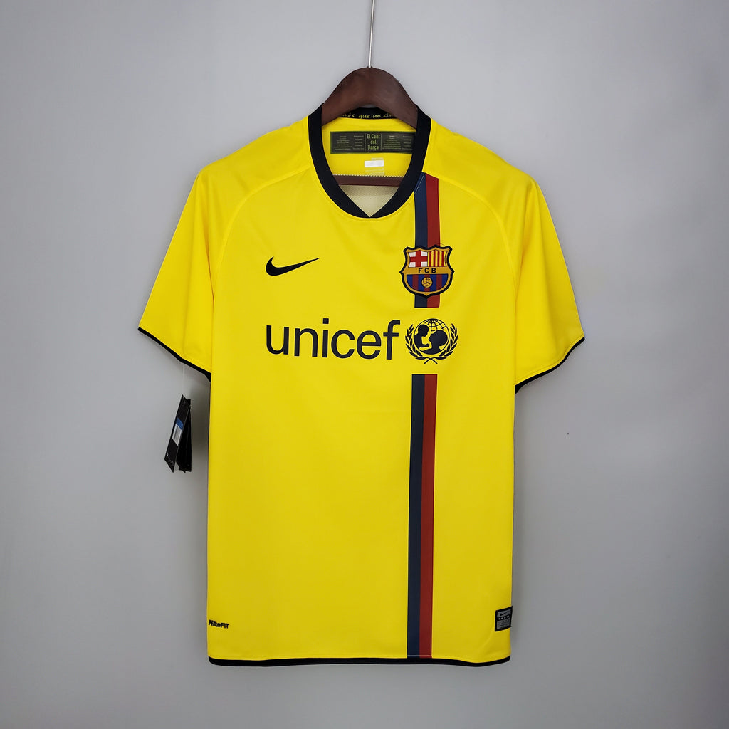 FC Barcelona Lionel Messi 10 Retro Away Soccer Jersey 2008-2009