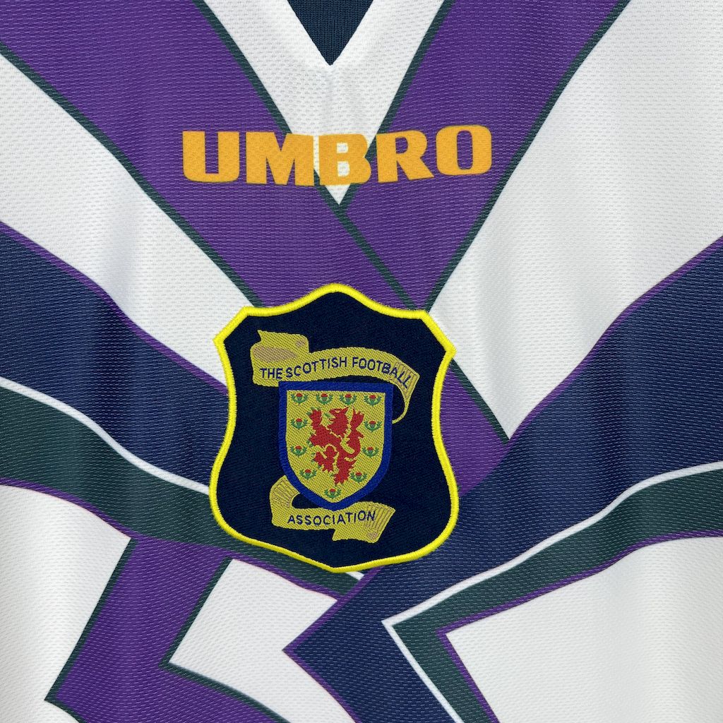 Scotland Retro Away Soccer Jersey 1994-1996