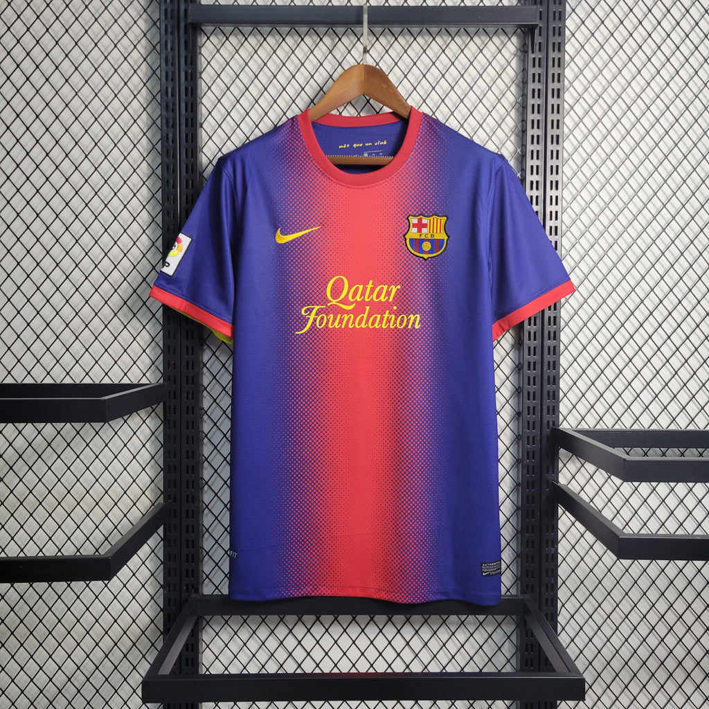 FC Barcelona Lionel Messi 10 Home Retro Soccer Jersey 2012-2013