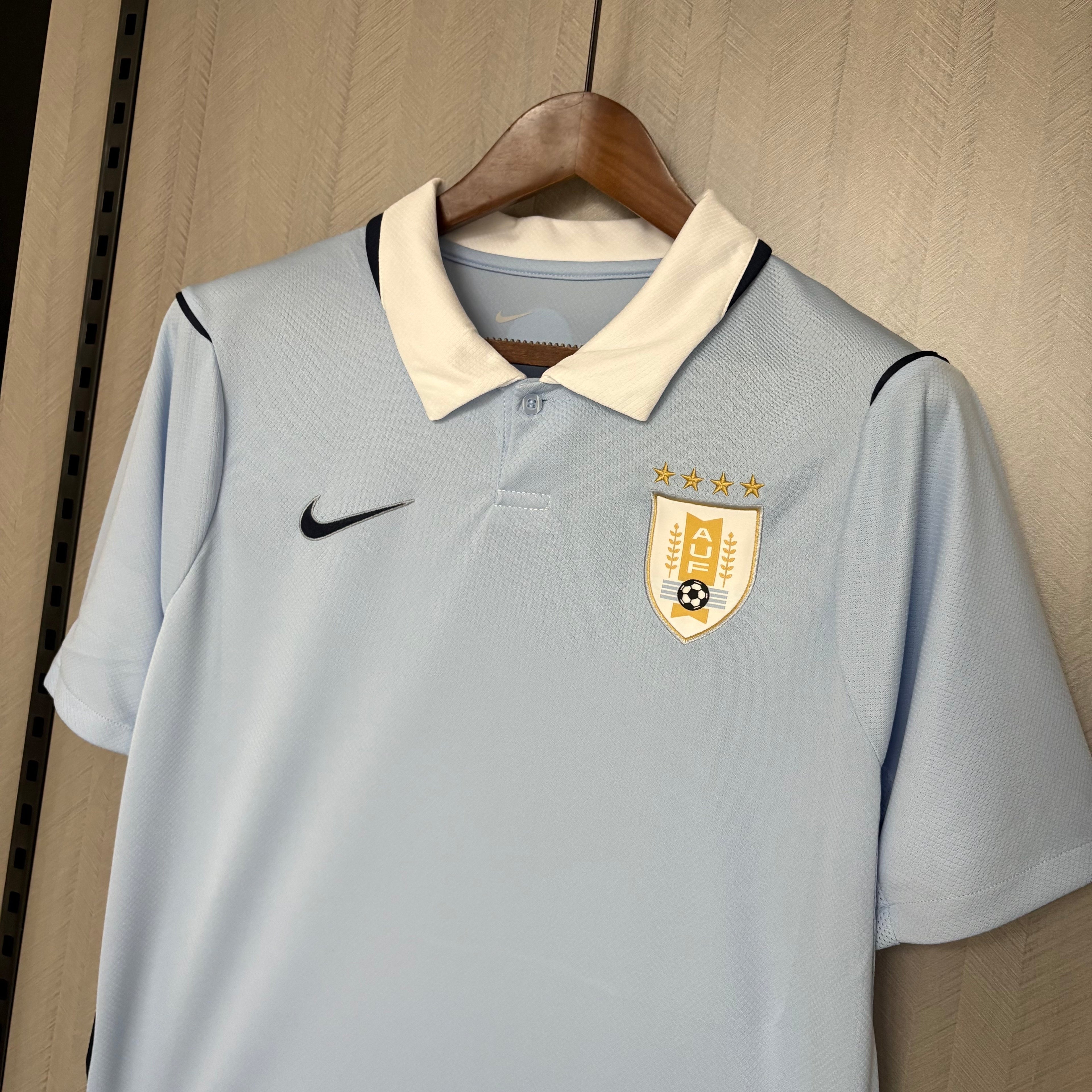 Uruguay José Giménez 2 Home Soccer Jersey World Cup 2026