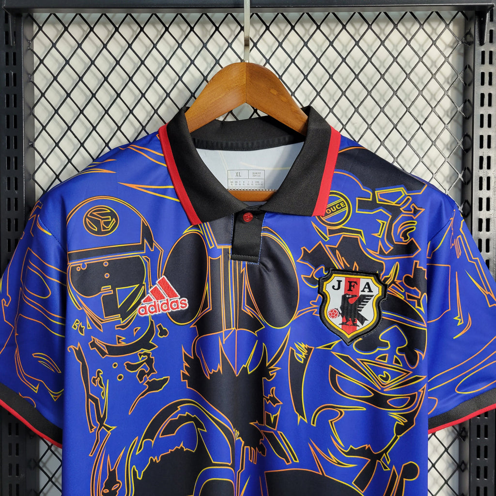 Japan Anime Limited Edition Soccer Jersey 2023/24 - Blue