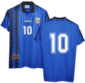Argentina Diego Maradona 10 Away Retro Soccer Jersey World Cup 1994