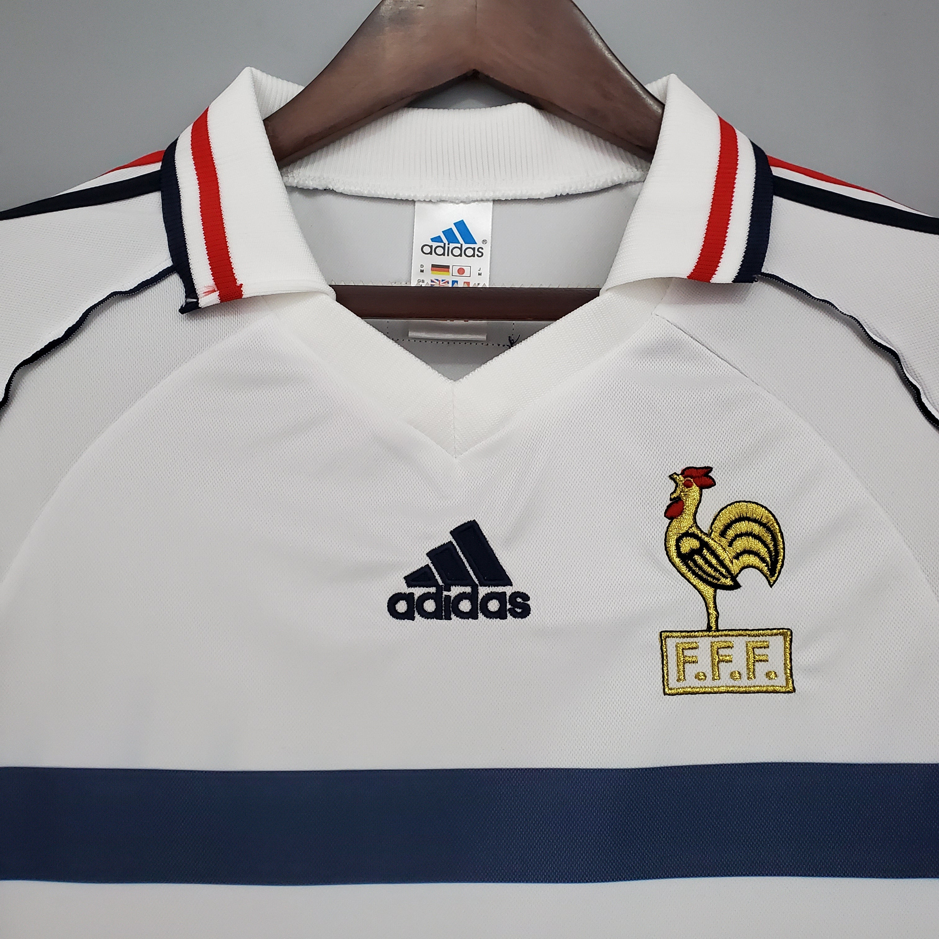 France Thierry Henry 12 Away Retro Soccer Jersey World Cup 1998
