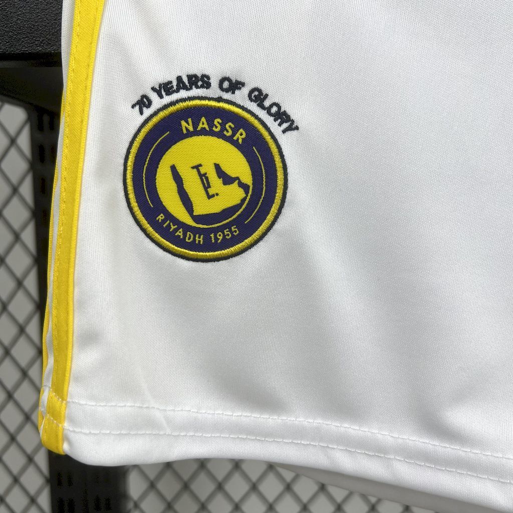 Al Nassr Cristiano Ronaldo 7 Kids Third Soccer Jersey 2025-2026