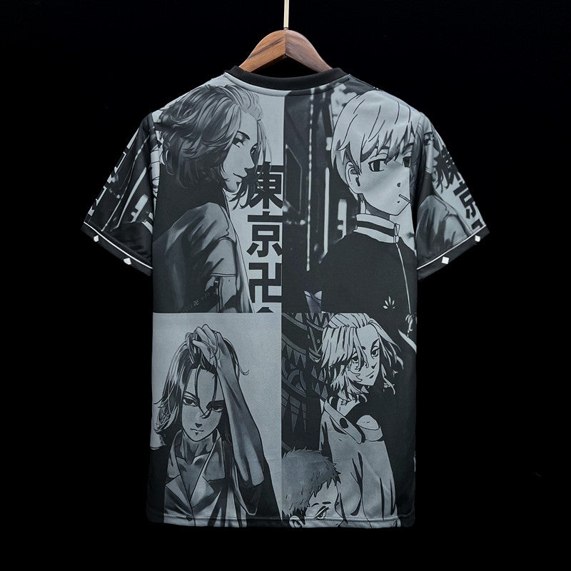 Japan Tokyo Swastika Avenger Limited Edition Soccer Jersey 2023/24 - Black