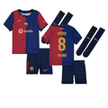 FC Barcelona Pedri 8 Kids Home Soccer Jersey 2024/25