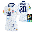 USA Women's Trinity Rodman 20 Home Soccer Jersey World Cup 2023