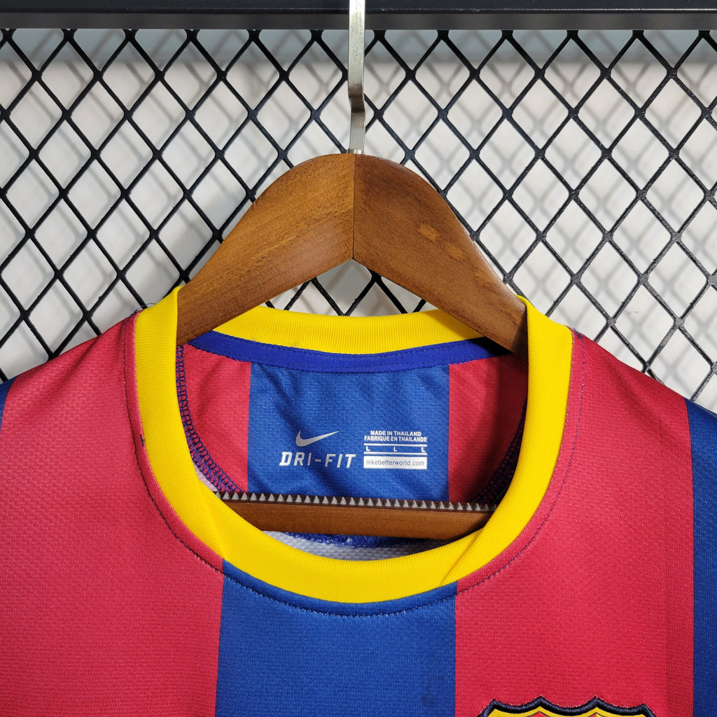 FC Barcelona Lionel Messi 10 Retro Home Soccer Jersey 2010-2011
