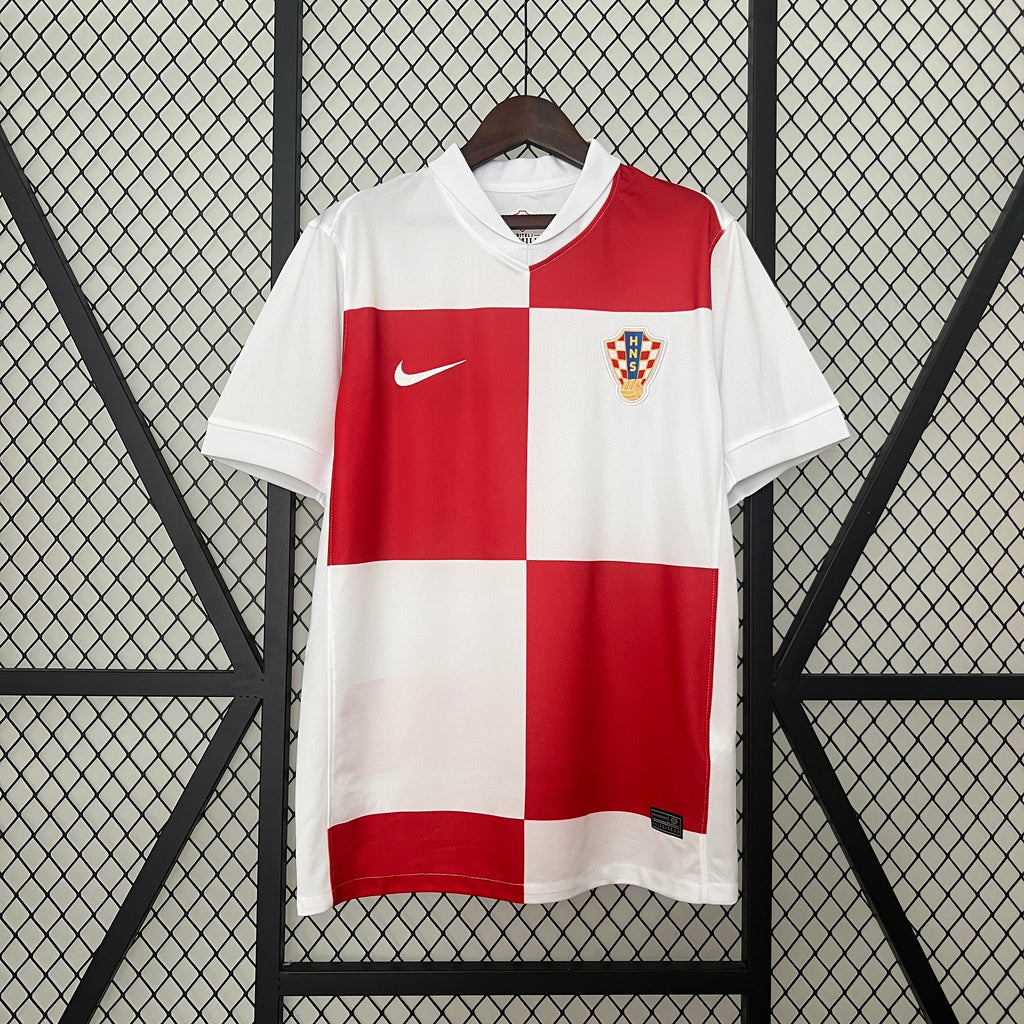 Croatia Ivan Perisic 4 Home Soccer Jersey Euro 2024