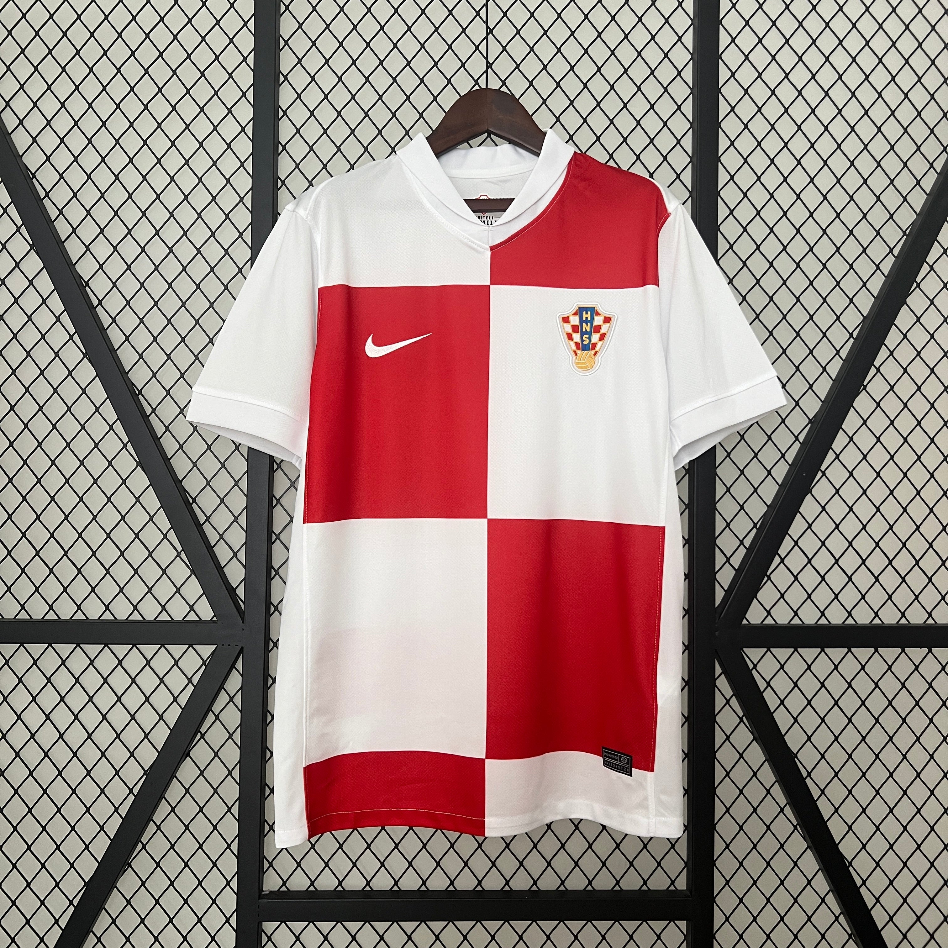Croatia Josip Stanisic 2 Home Soccer Jersey Euro 2024