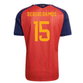 Spain Sergio Ramos 15 Home Soccer Jersey World Cup 2026