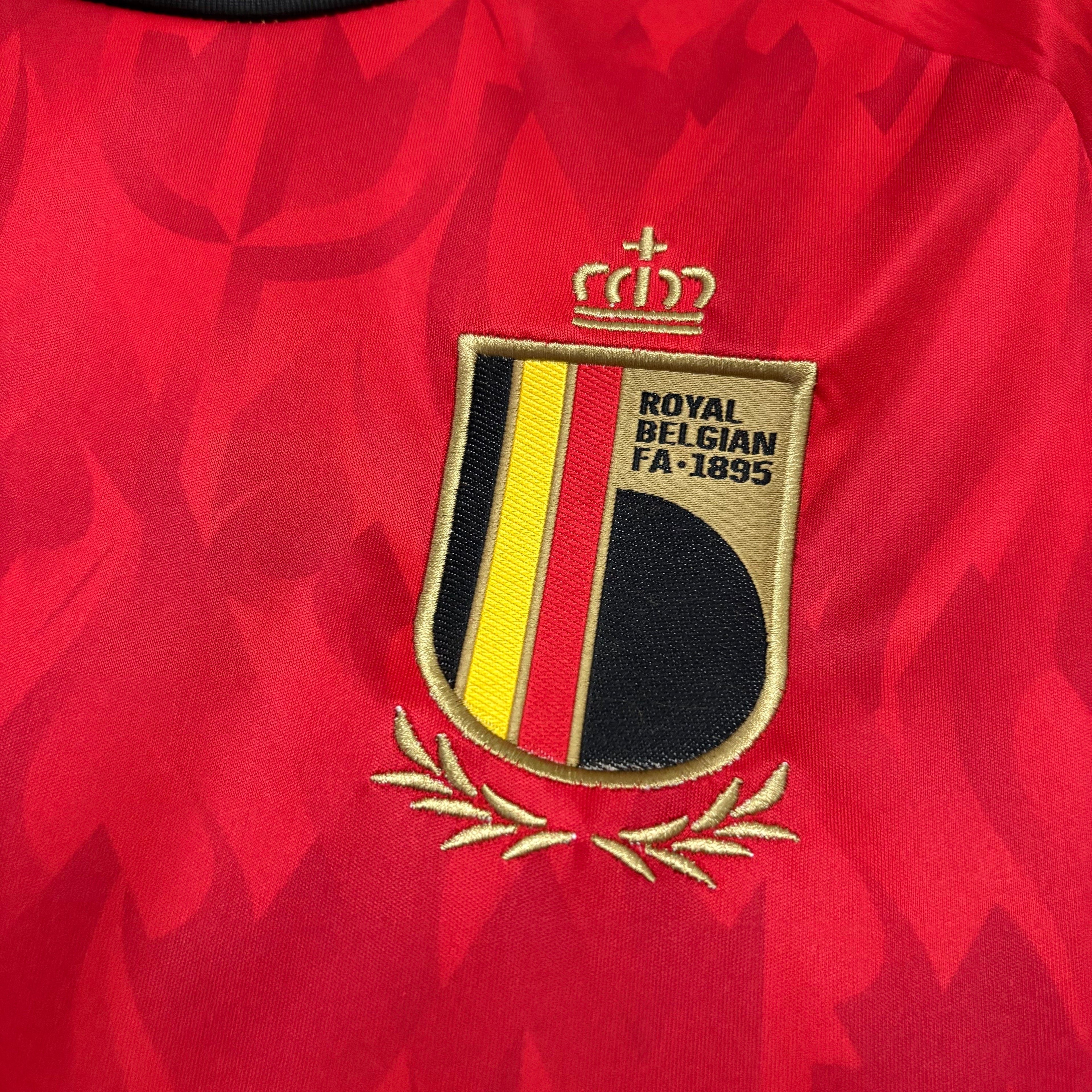 Belgium Long Sleeve Home Soccer Jersey World Cup 2026