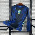 Brazil Long Sleeve Away Soccer Jersey World Cup 2026